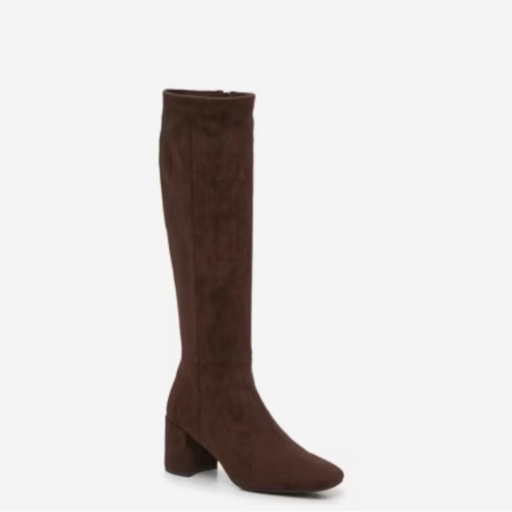 Anne Klein Brown Knee-High Boots